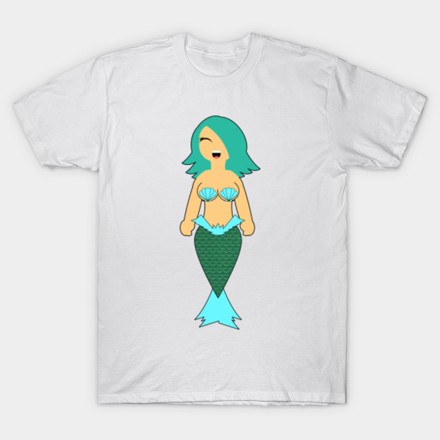 Marina the Mermaid (A Leesha-Mae Design) T-Shirt-TOZ